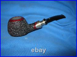 Stanwell 2001 Pipe Unsmoked Briar Estate Pipe Vintage 925 Sterling Silver Accent