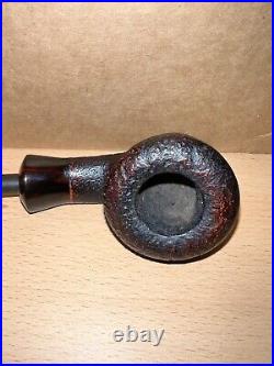 Stanwell 86 Half Sandblasted Finish Dublin Shaped Smoking Pipe With marble Stand