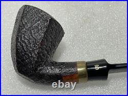 Stanwell Hexagon Rusticated Paneled Smoking Tobacco Pipe Made in Denmark