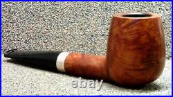 TAO & ILSTED Collaboration #1 Billiard, withSilver Band Smoking Estate Pipe