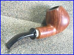 TONINO JACONO Grade Queen, Apple withAcrylic Insert Used Smoking Pipe