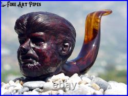 The Wolf Man (Lon Chaney Jr.) Briar Wood Tobacco Smoking Pipe M-816 Oguz Simsek