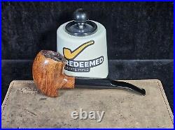 Tim Hynick Long Stemmed Smooth Pickaxe Tobacco Smoking Pipe