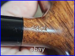 Tim Hynick Long Stemmed Smooth Pickaxe Tobacco Smoking Pipe