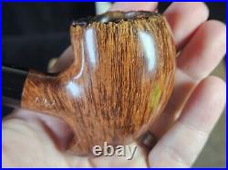 Tim Hynick Long Stemmed Smooth Pickaxe Tobacco Smoking Pipe