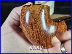 Tim Hynick Long Stemmed Smooth Pickaxe Tobacco Smoking Pipe