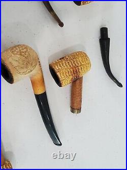 Tobacco Pipe Lot 11 Smoking Swan Reis, Willard, Brewster, Hilton etc