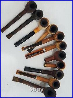 Tobacco Pipe Lot 11 Smoking Swan Reis, Willard, Brewster, Hilton etc