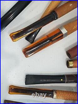 Tobacco Pipe Lot 11 Smoking Swan Reis, Willard, Brewster, Hilton etc