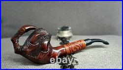 Tobacco smoking pipe DRAGON CLAW Wood tobacco bowl Gift carved pipe