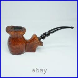 Tobak's Grecian Briar M. KALIK A Freehand Sitter Estate Tobacco Smoking Pipe