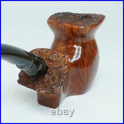 Tobak's Grecian Briar M. KALIK A Freehand Sitter Estate Tobacco Smoking Pipe