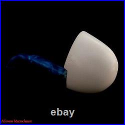 VEST POCKET Block Meerschaum Pipe, Smoking Tobacco Estate Pocket Pipe AGM-1367