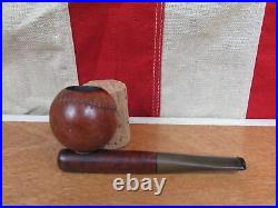 Vintage 1930s Slugger Estate Briar Smoking Pipe Figural Baseball Tobacco Nice