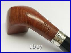 Vintage BREBBIA JUBILEE 1997 SHARP 1994 Tobacco Smoking Pipe with. 925 Silver Ring