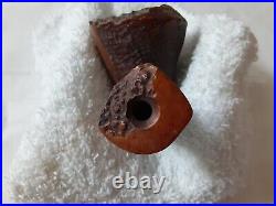 Vintage Ben Wade Spiral Smoking Tobacco Pipe Denmark Sandblast