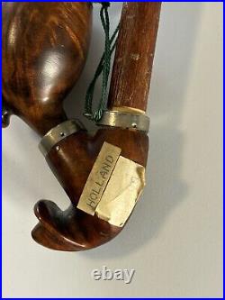 Vintage Bruyere Garantie Lidded Tobacco Pipe Holland