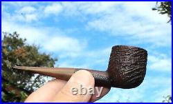 Vintage Canadian Club London Made Pipe Rusticated #344 England