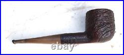 Vintage Canadian Club London Made Pipe Rusticated #344 England