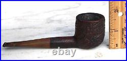 Vintage Canadian Club London Made Pipe Rusticated #344 England