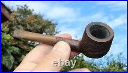 Vintage Canadian Club London Made Pipe Rusticated #344 England