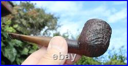 Vintage Canadian Club London Made Pipe Rusticated #344 England