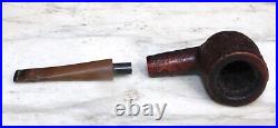 Vintage Canadian Club London Made Pipe Rusticated #344 England