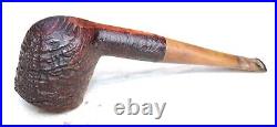 Vintage Canadian Club London Made Pipe Rusticated #344 England