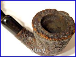 Vintage Castello Sea Rock Briar 49f Estate Tobacco Pipe Made In Italy