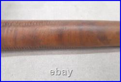 Vintage Estate Custombilt #12 Rusticated Billiard Canadian Briar Wood Pipe