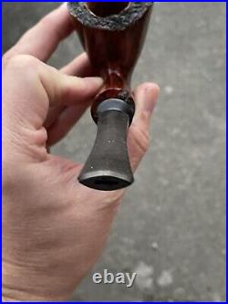 Vintage Estate Find Burl Pipe Nording Hand Made in Denmark Freehand Reamed
