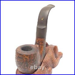 Vintage Estate Lorenzo Tigre Sandblasted Smoking Pipe. Great condition. PO