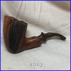 Vintage Estate Pipe Smoking Thompson Ornate Design