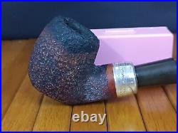 Vintage Estate Smoking Pipe Peterson's Dublin Sterling Silver Made In Ireland