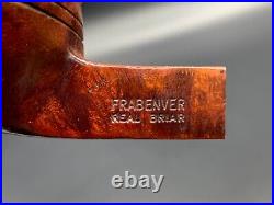 Vintage FRABENVER Real Briar 24 Benzon Italia Tobacco Estate Smoking Pipe