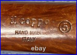 Vintage IL Ceppo #1 Straight Grain Canadian Pipe Hand Crafted In Italy Excellent