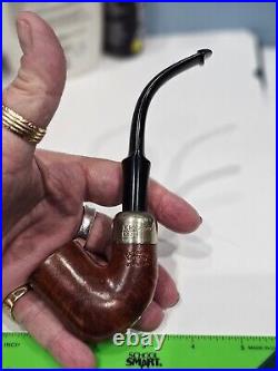 Vintage K&P Sterling smoking pipe never used