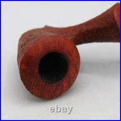 Vintage Knute of Denmark Rusticated Tobacco Pipe Smoked Estate Freehand