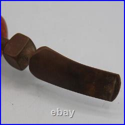 Vintage Knute of Denmark Rusticated Tobacco Pipe Smoked Estate Freehand