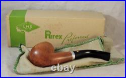 Vintage LHS Purex Preferred Estate Pipe Unsmoked In Box