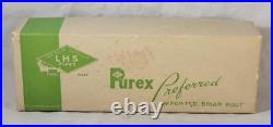 Vintage LHS Purex Preferred Estate Pipe Unsmoked In Box