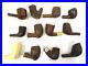 Vintage-Lot-of-10-Tobacco-Smoking-Pipes-Bowls-Only-01-xzvr