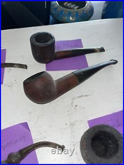 Vintage Mixed Shamrock Jobey Frank Bari Rex Oxford Lot Briar Estate Smoking Pipe