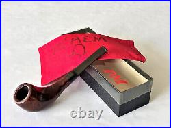 Vintage PM (Pierre Morel Sr, PEHEM) Hand Made Cutty France Tobacco Pipe NOS