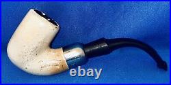 Vintage Peterson Meerschaum Tobacco Pipe Smooth Finish Great Condition Rare