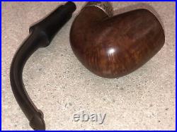 Vintage Peterson Republic Of Ireland 32 System Star Pipe With Sterling Band