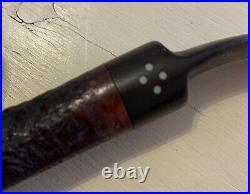 Vintage Sasieni 4 Four Dot Ruff Root Dark Smoking Pipe