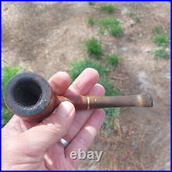 Vintage Savinelli Punto Oro 14K Band 115KS Amber Smoking Pipe