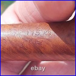 Vintage Savinelli Punto Oro 14K Band 115KS Amber Smoking Pipe