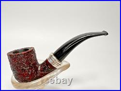 Vintage Ser Jacopo S1 Per Aspera Ad Astra Tobacco Smoking Briar Pipe Siver Band